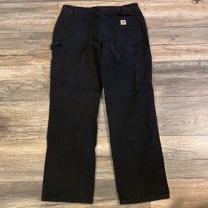 Carhartt black pants, size 12. Smoke free home.